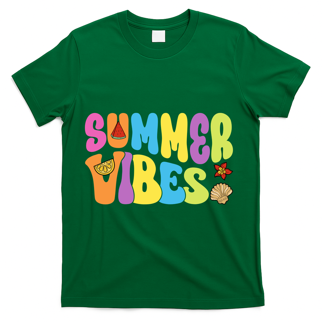 Summer Vibes Beach Life Vacation T-Shirt product image 4