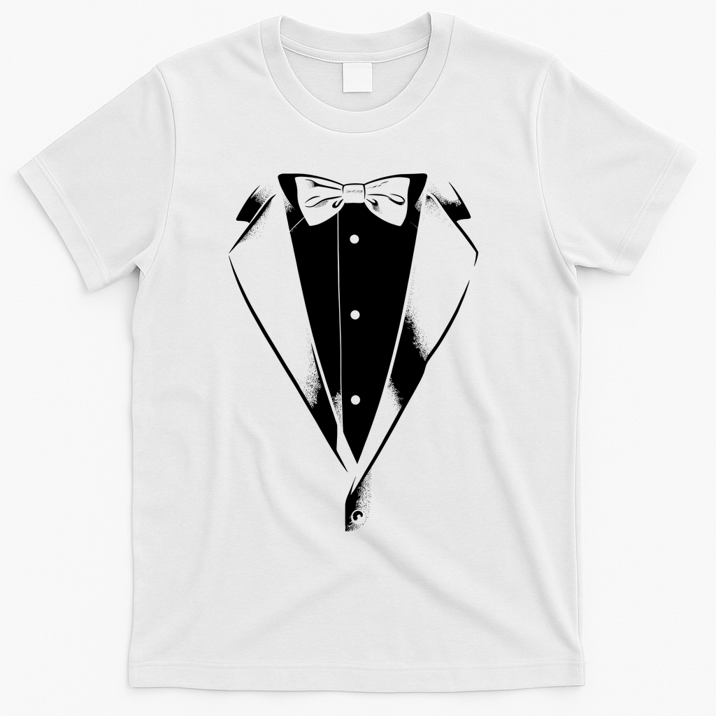 Tuxedo Party Humor Vintage Funny Tux Joke Concert Festival product image 1
