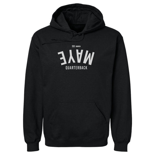 Drake Maye New England Invert WHT Mens Hoodie 500 Level product image 1