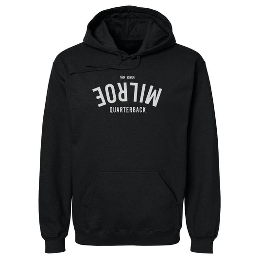 Jalen Milroe Seattle Invert WHT Mens Hoodie 500 Level product image 1
