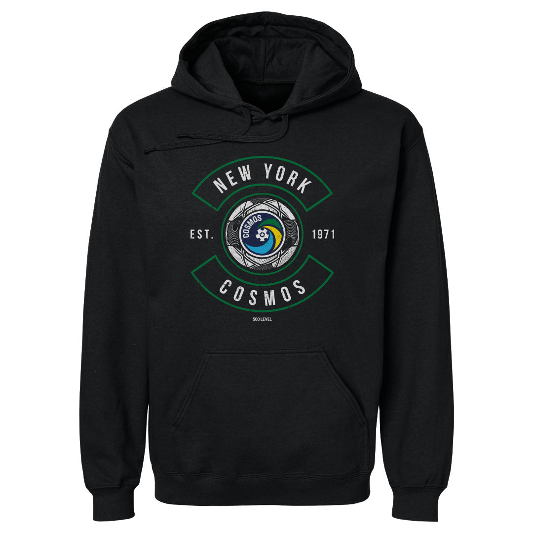 New York Cosmos Ball Arc WHT Mens Hoodie 500 Level product image 1