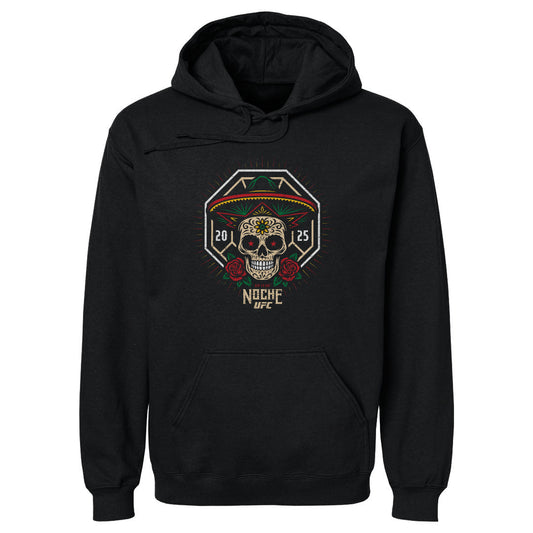 UFC Noche 2025 Sugar Skull WHT Mens Hoodie 500 Level product image 1