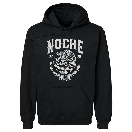 UFC Noche 2025 Emblem WHT Mens Hoodie 500 Level Officially product image 1