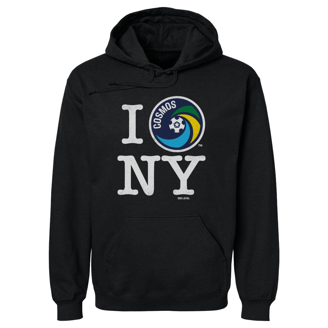 New York Cosmos I Love NY WHT Mens Hoodie 500 Level product image 1