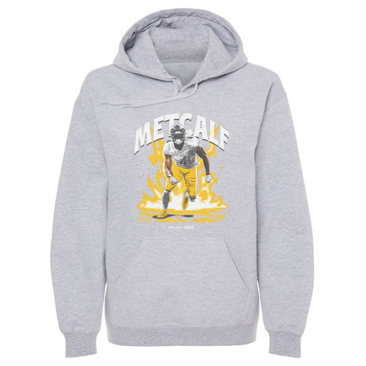 DK Metcalf Pittsburgh Aura WHT Mens Hoodie 500 Level product image 1