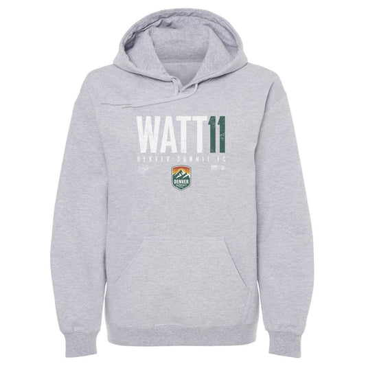 Ally Watt Denver Summit FC Elite WHT Mens Hoodie 500 Level product image 1