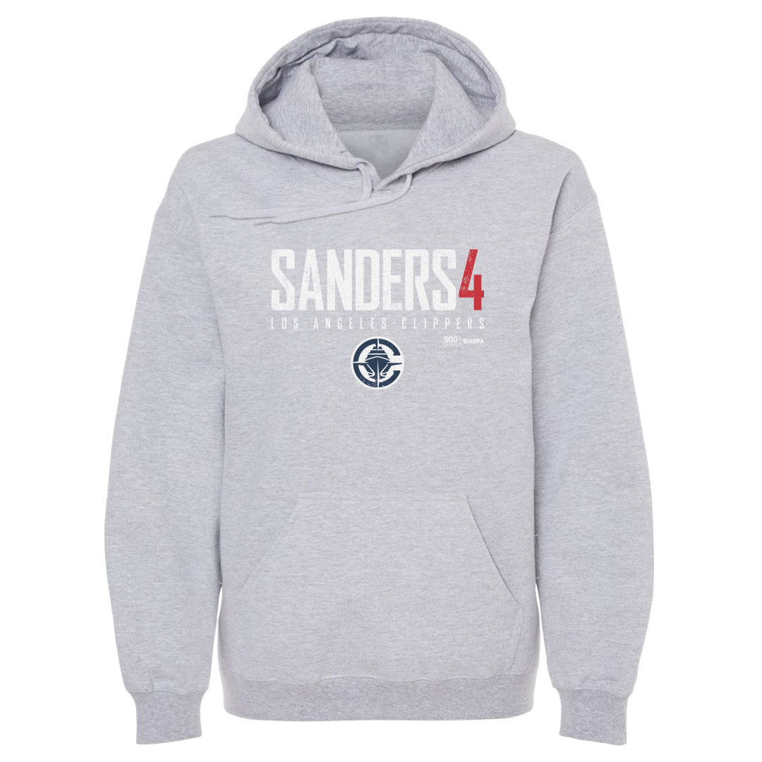 Kobe Sanders Los Angeles Clippers Elite WHT Mens Hoodie 500 product image 2