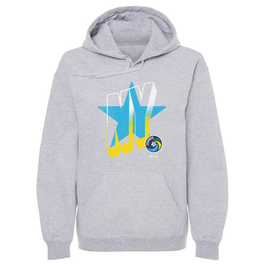 New York Cosmos Wave Bold WHT Mens Hoodie 500 Level product image 1