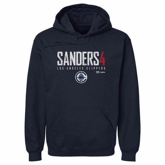 Kobe Sanders Los Angeles Clippers Elite WHT Mens Hoodie 500 product image 1