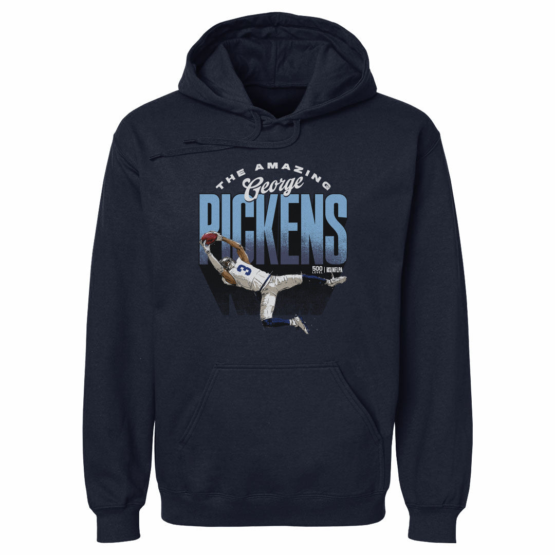 George Pickens Dallas The Amazing WHT Mens Hoodie 500 Level product image 2