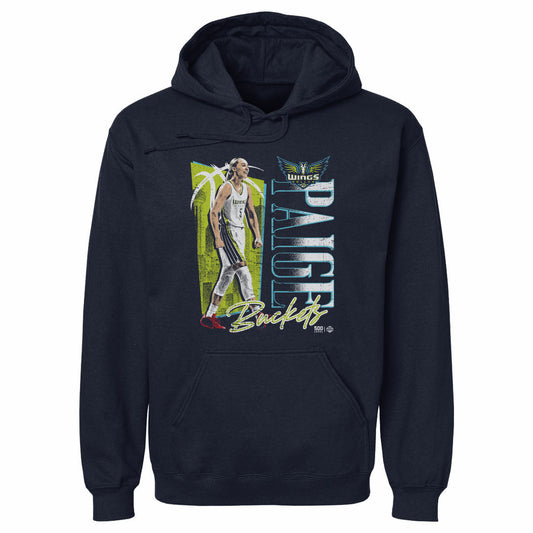 Paige Bueckers Dallas Wings Buckets WHT Mens Hoodie 500 product image 1