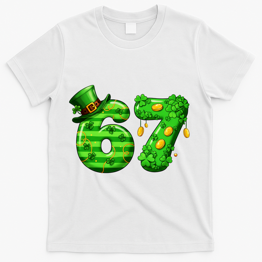 Viral 67 St Patrick's Day 6-7 Meme Irish T-Shirt product image 1