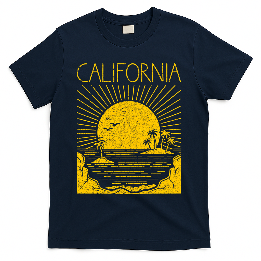 Vintage California Rising Sun T-Shirt product image 3