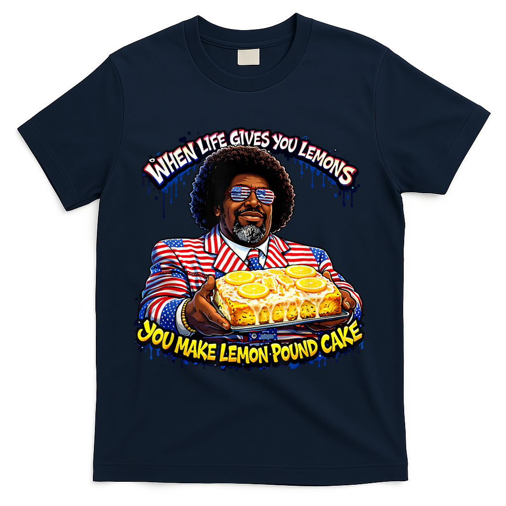 When Life Gives You Lemons Make Lemon Pound Cake T-Shirt product image 3