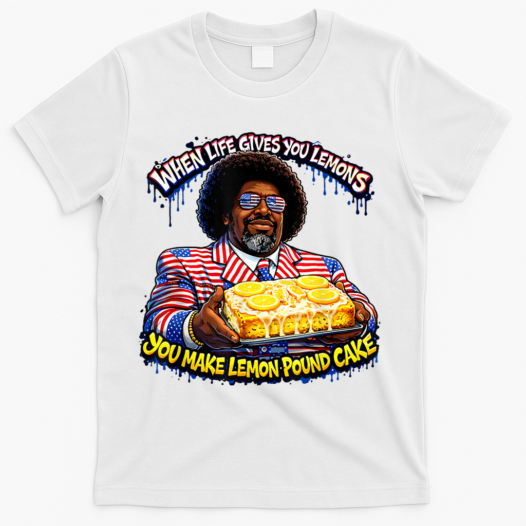 When Life Gives You Lemons Make Lemon Pound Cake T-Shirt product image 1
