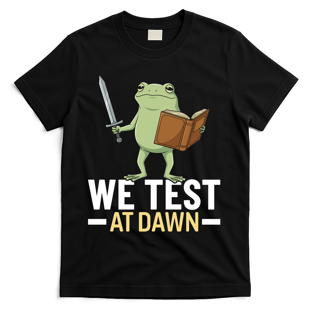 We Test At Dawn T-Shirt product image 2