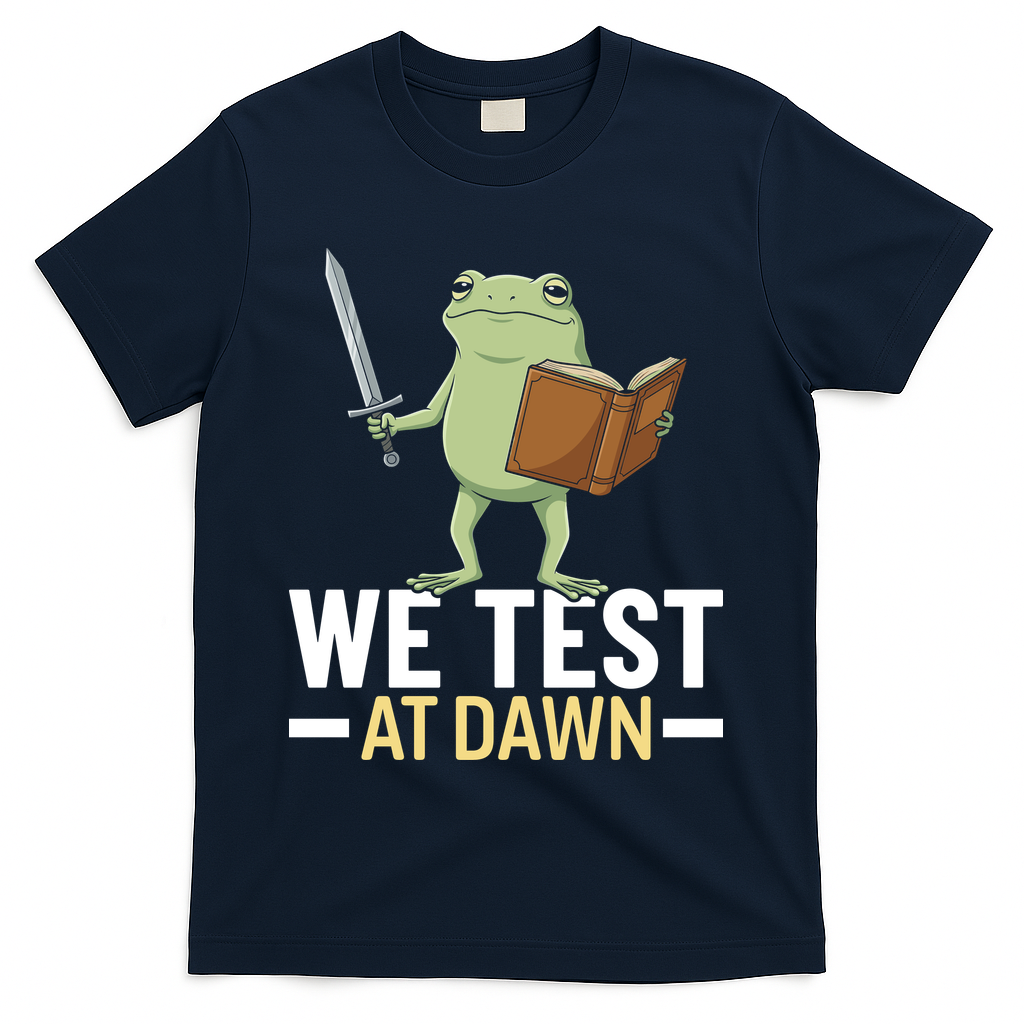 We Test At Dawn T-Shirt product image 3