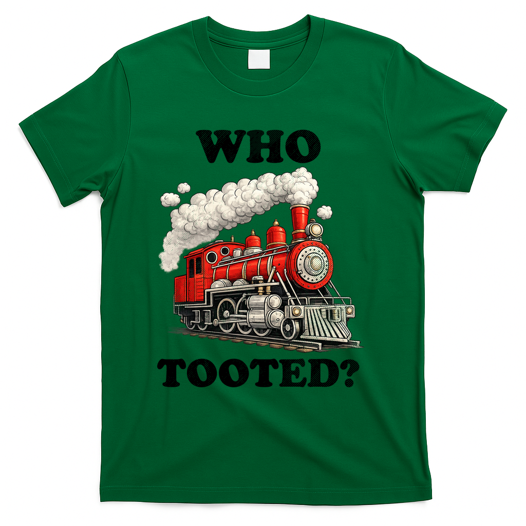 Who Tooted Funny Train T-Shirt product image 4