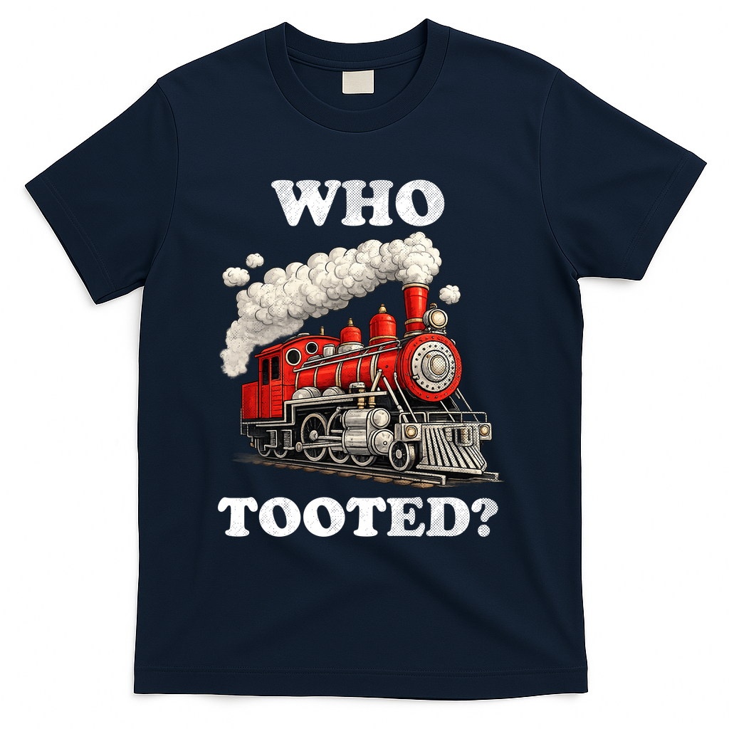 Who Tooted Funny Train T-Shirt product image 3