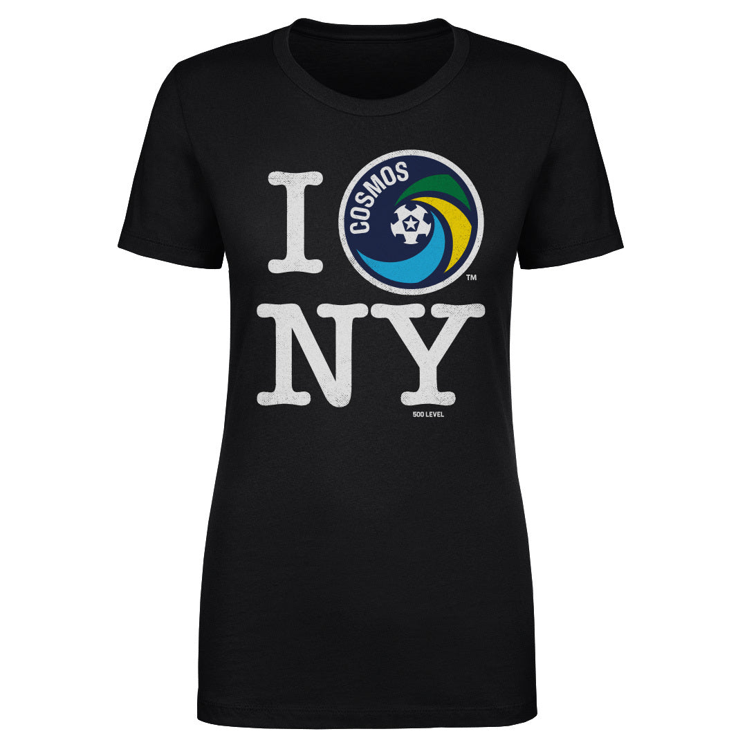 New York Cosmos I Love NY WHT Womens T Shirt 500 Level product image 1