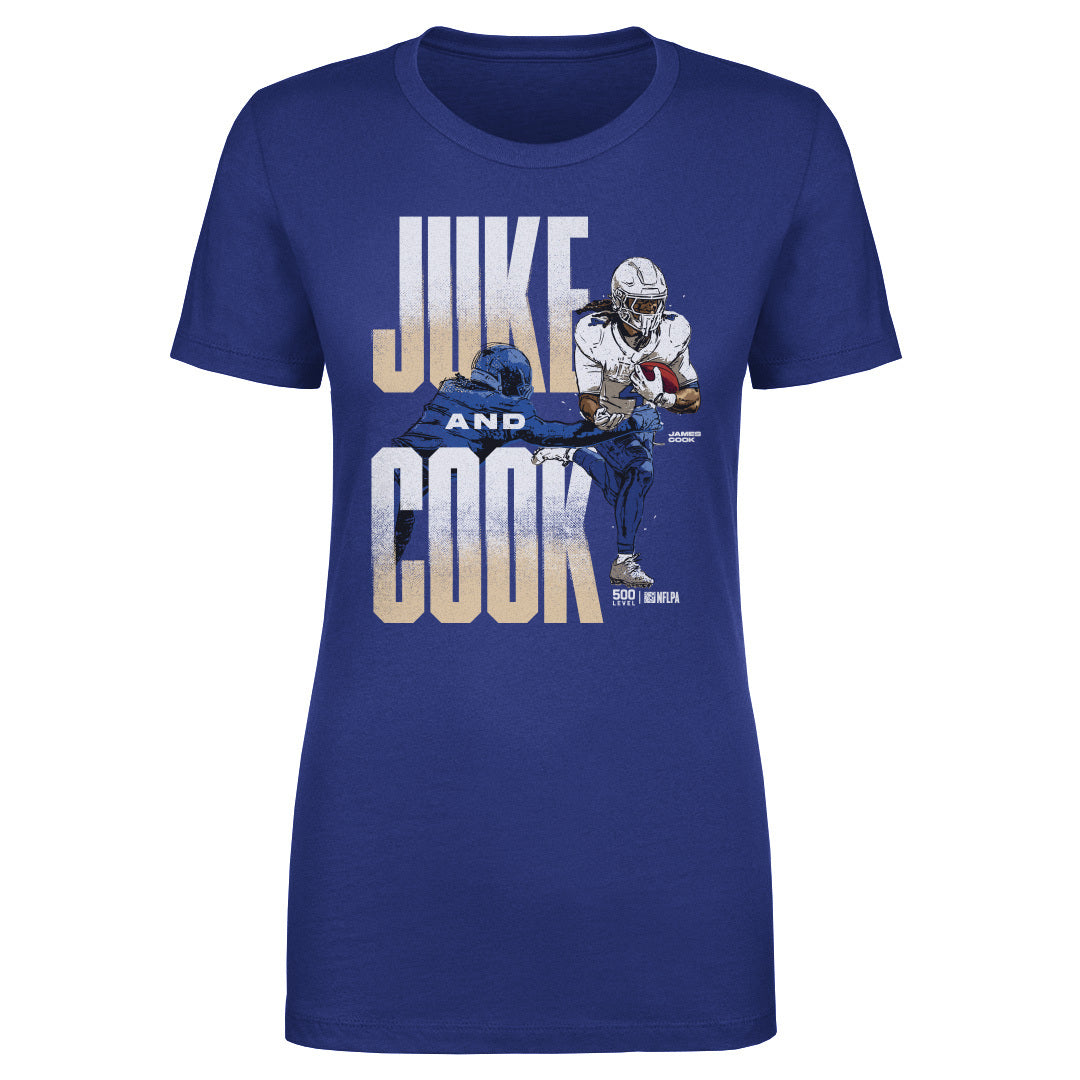 James Cook Buffalo Juke And WHT Womens T Shirt 500 Level product image 1