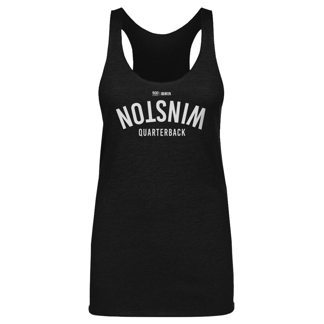 Jameis Winston New York G Invert WHT Womens Tank Top 500 Level Officially Licensed Fan Gear