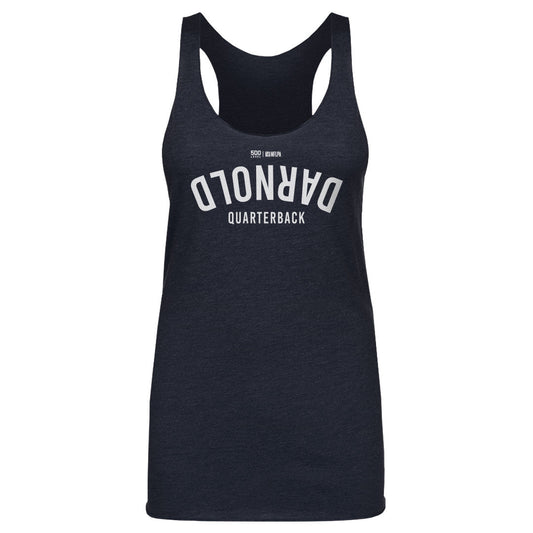 Sam Darnold Seattle Invert WHT Womens Tank Top 500 Level Officially Licensed Fan Gear