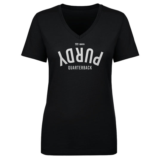 Brock Purdy San Francisco Invert WHT Womens V-Neck T Shirt product image 1
