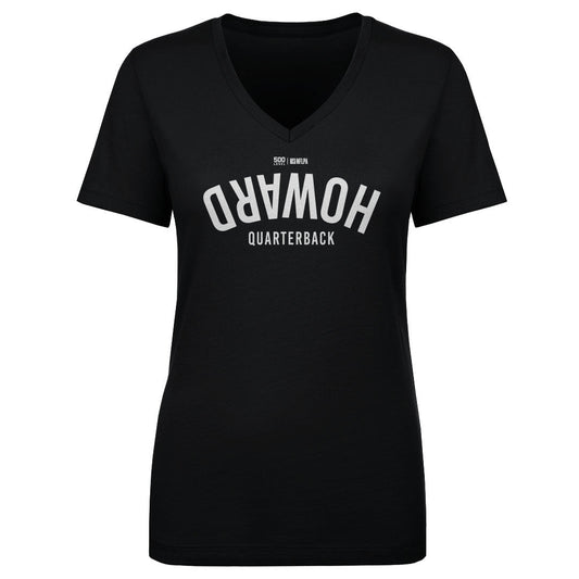 Will Howard Pittsburgh Invert WHT Womens V-Neck T Shirt 500 product image 1