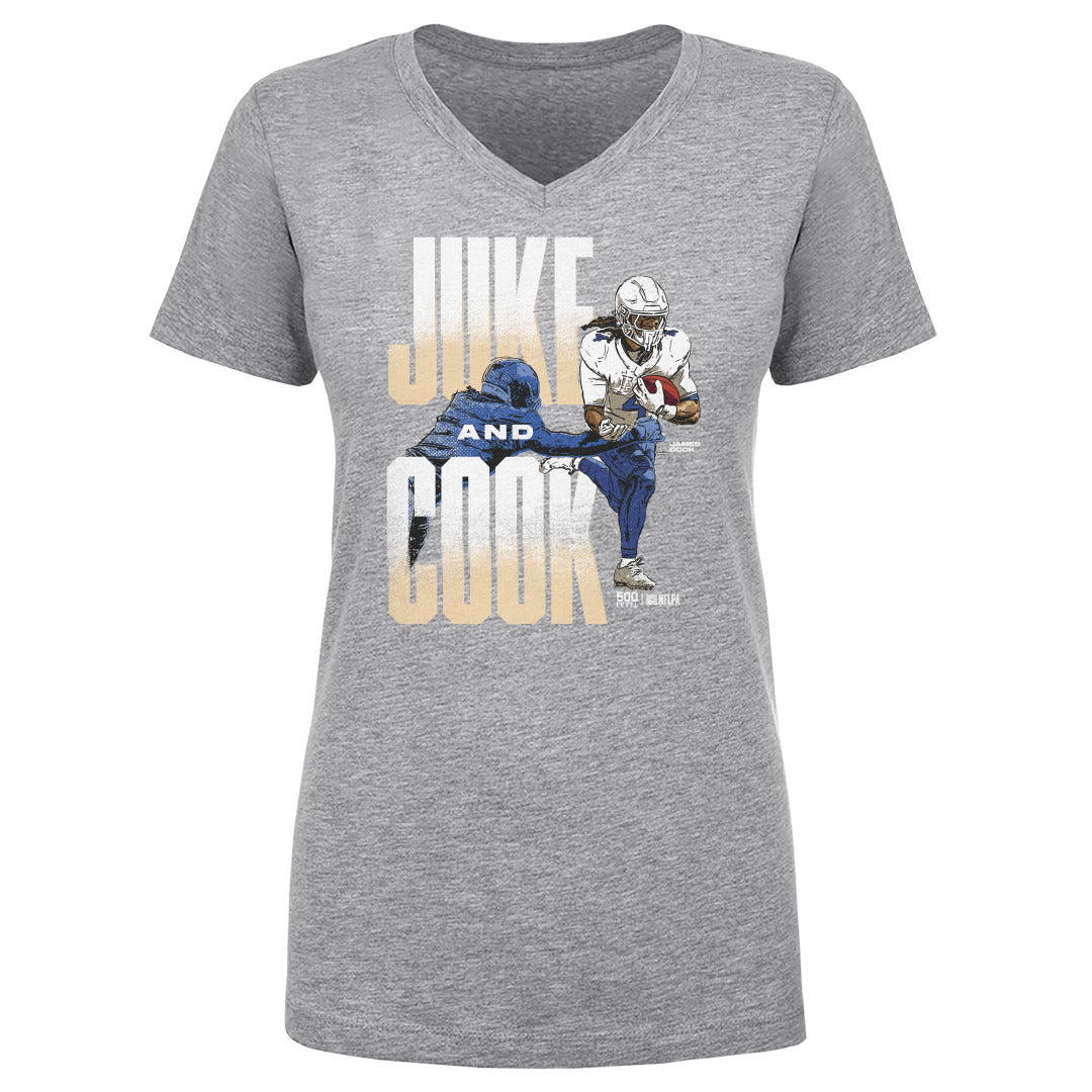 James Cook Buffalo Juke And WHT Womens V-Neck T Shirt 500 product image 1