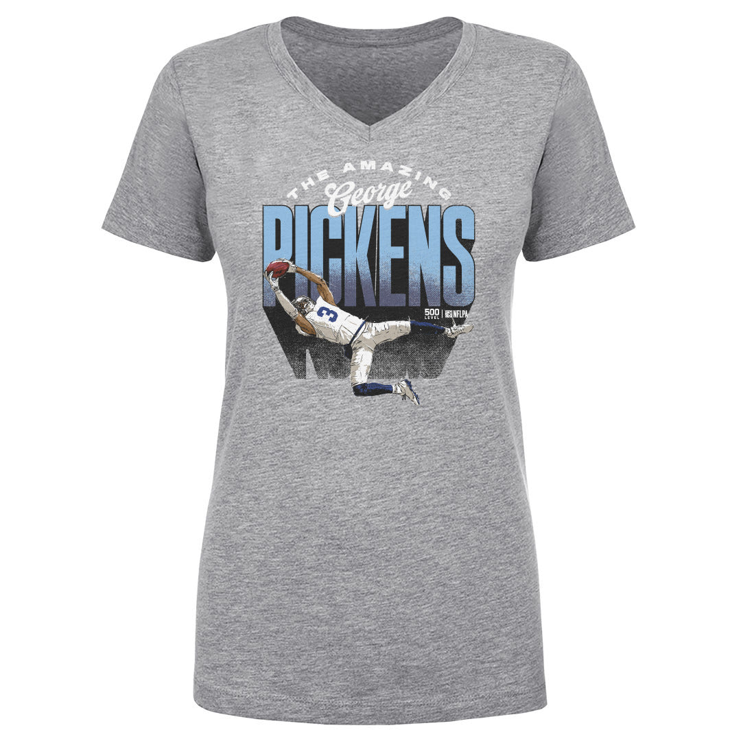 George Pickens Dallas The Amazing WHT Womens V-Neck T Shirt product image 1