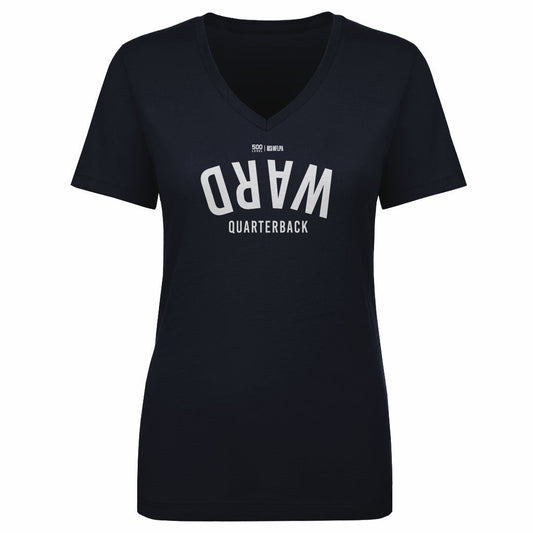 Cam Ward Tennessee Invert WHT Womens V-Neck T Shirt 500 product image 1