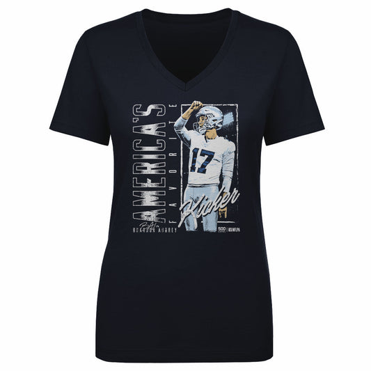 Brandon Aubrey Dallas Americas Favorite Kicker WHT Womens product image 1