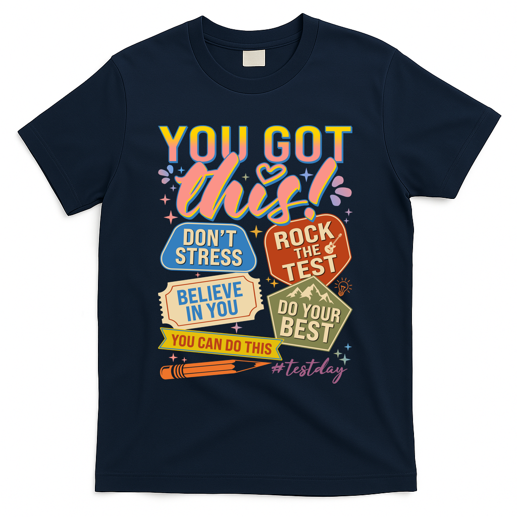 You Got This #Testday State Testing T-Shirt product image 3