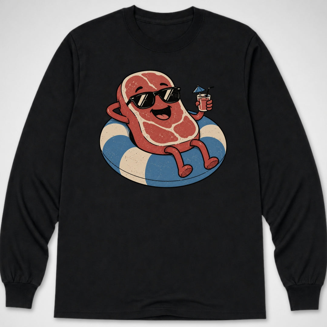 Steak Float — Long Sleeve Tee product image 2