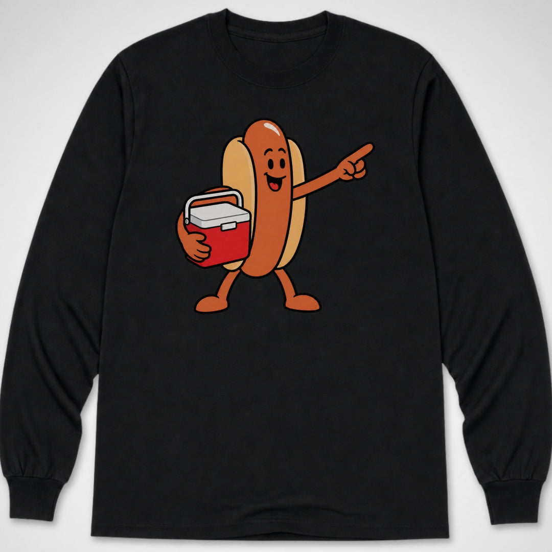 Hotdog Has Arrived — Long Sleeve Tee product image 2