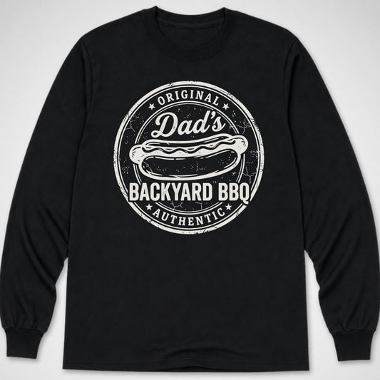 Dad's Backyard BBQ — Long Sleeve Tee product image 1
