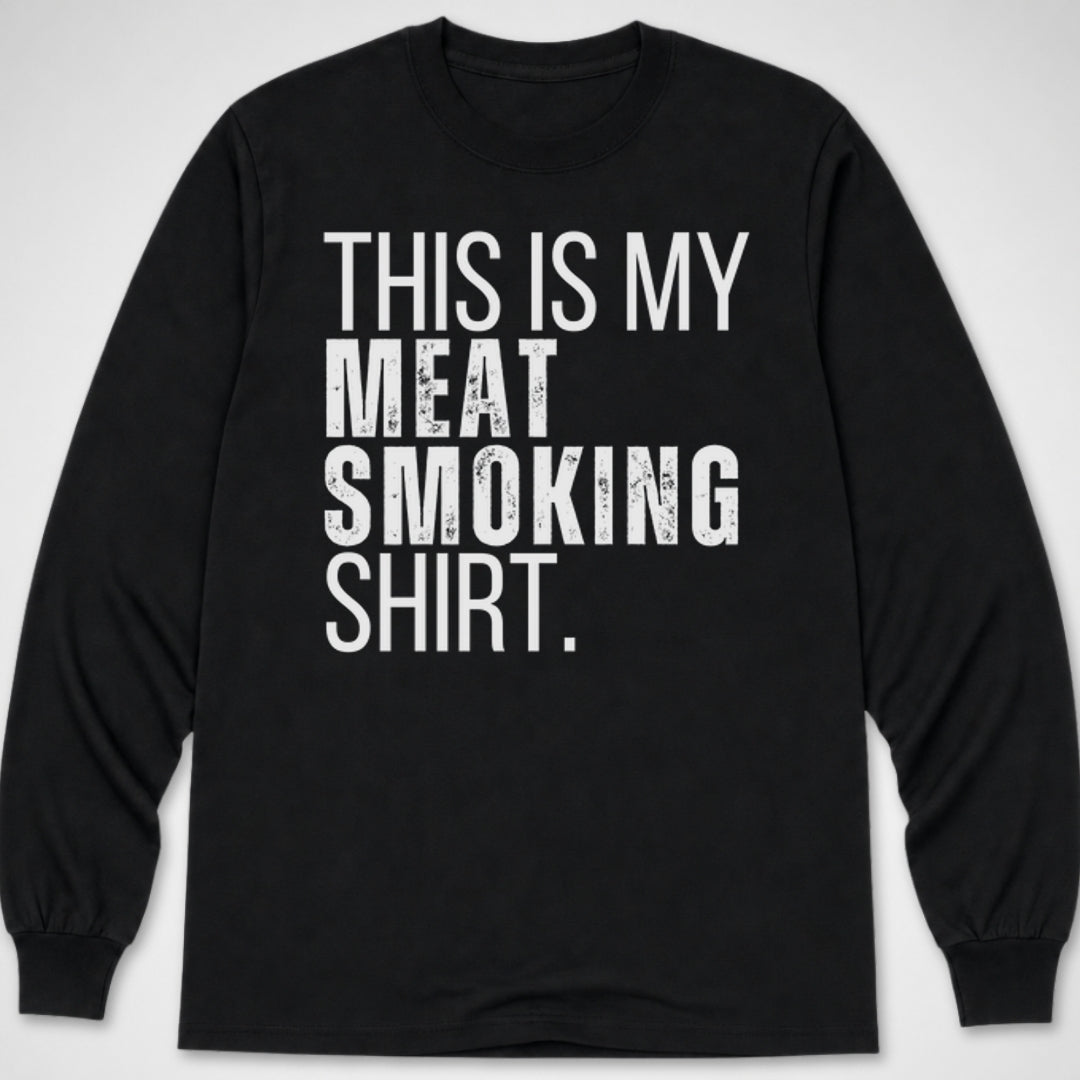 Meat Smoking Shirt — Long Sleeve Tee product image 2