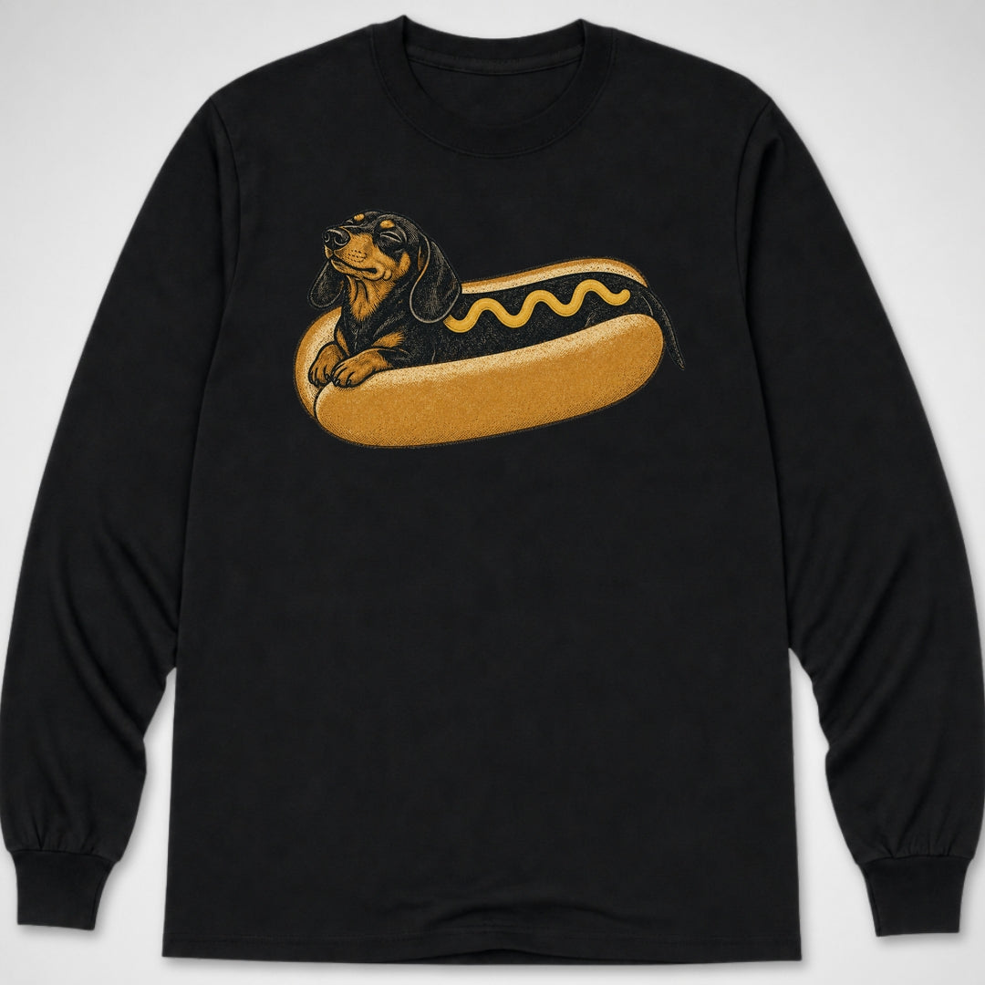 Dachshund Bun — Long Sleeve Tee product image 2
