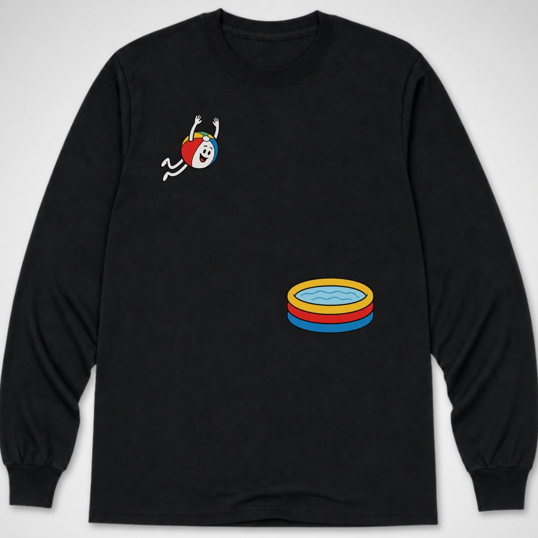 Beach Ball Dive — Long Sleeve Tee product image 2