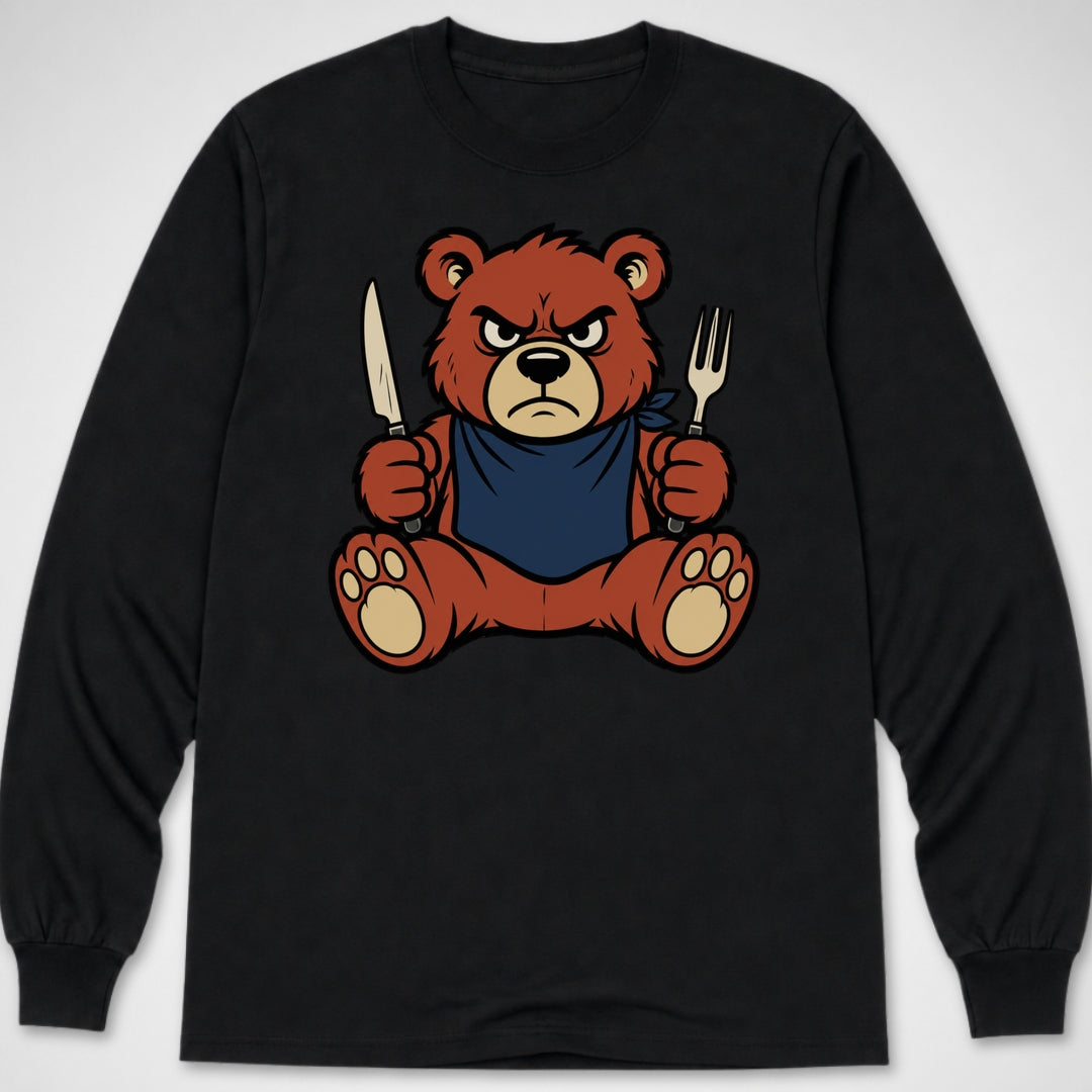 Hangry Bear — Long Sleeve Tee product image 2