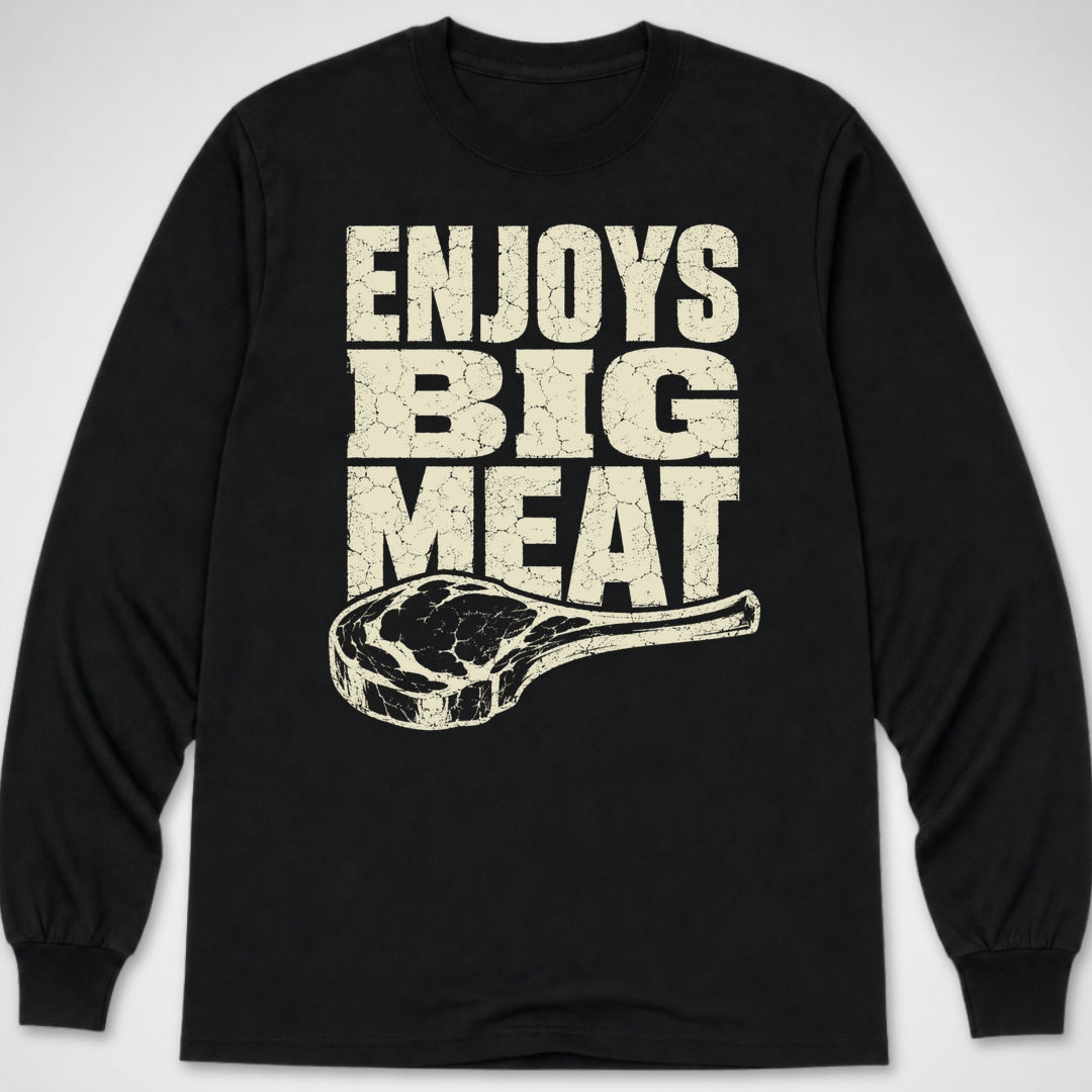 Enjoys Big Meat — Long Sleeve Tee product image 1