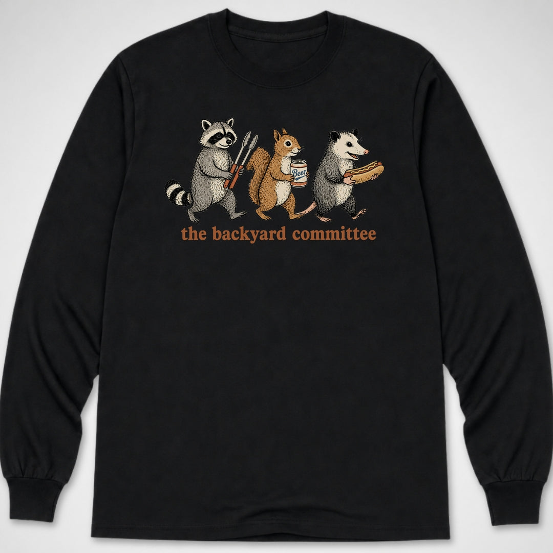Backyard Committee — Long Sleeve Tee product image 2