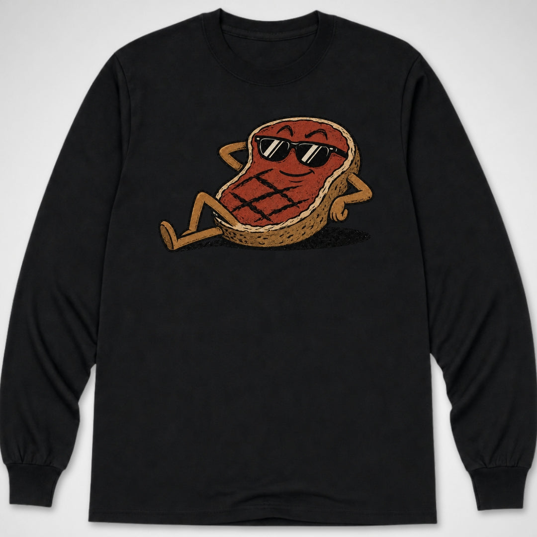 Steak a Pose — Long Sleeve Tee product image 2
