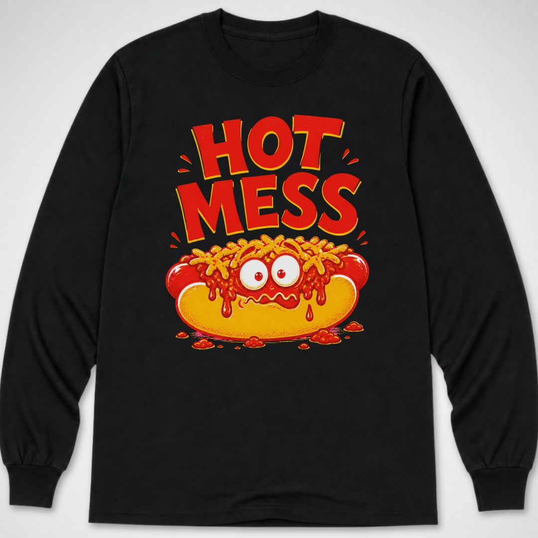 Hot Mess — Long Sleeve Tee product image 2