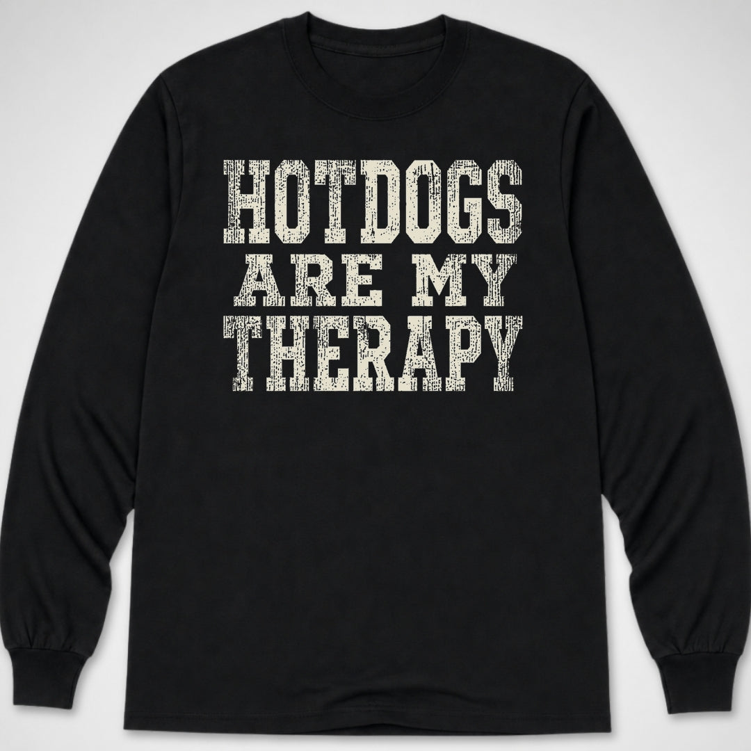 Hotdog Therapy — Long Sleeve Tee product image 2