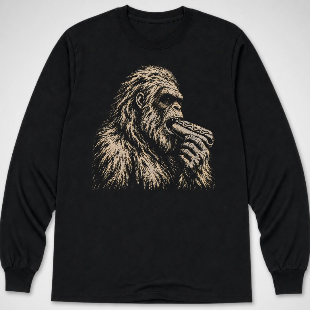 Bigfoot Bite — Long Sleeve Tee product image 2