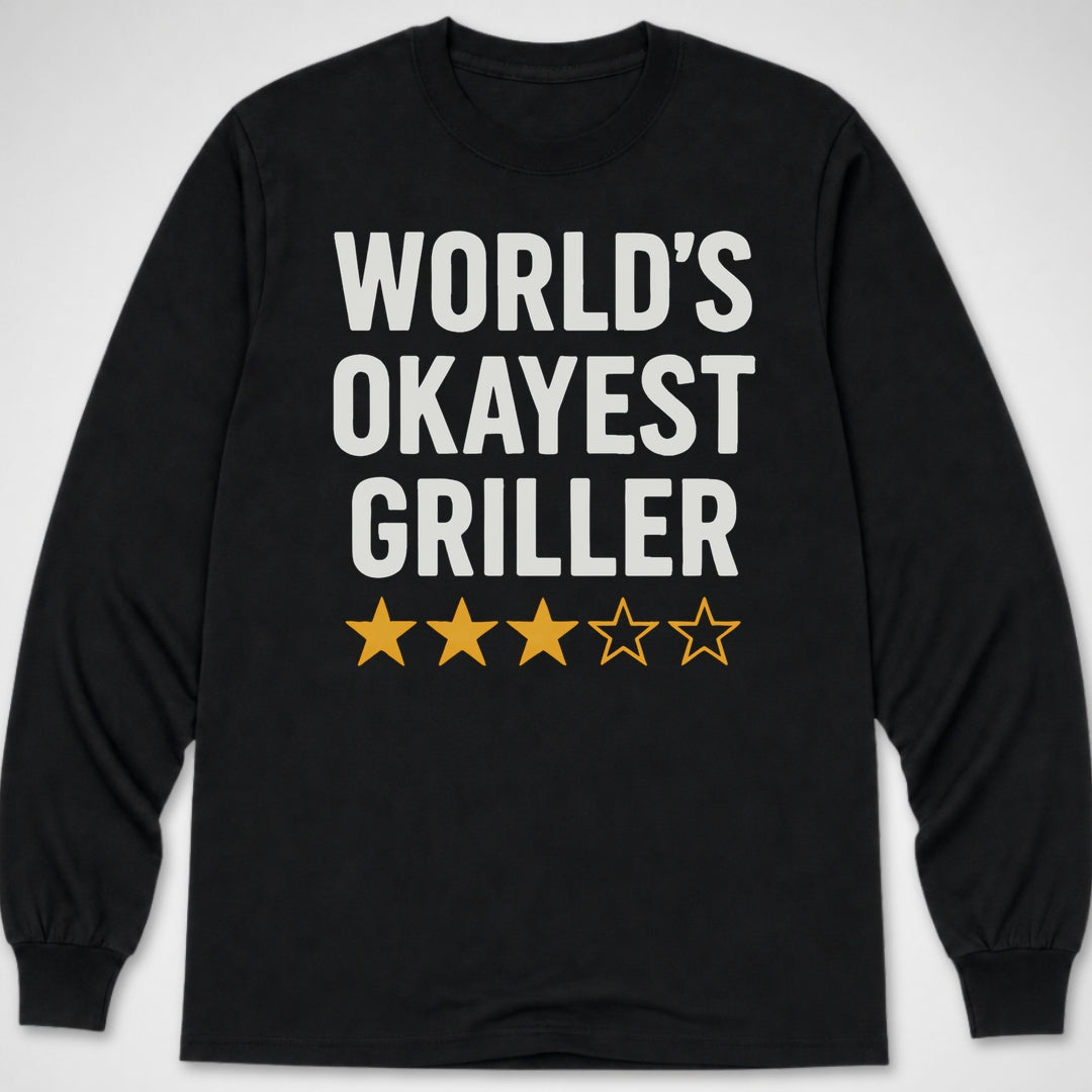 World's Okayest Griller — Long Sleeve Tee product image 1