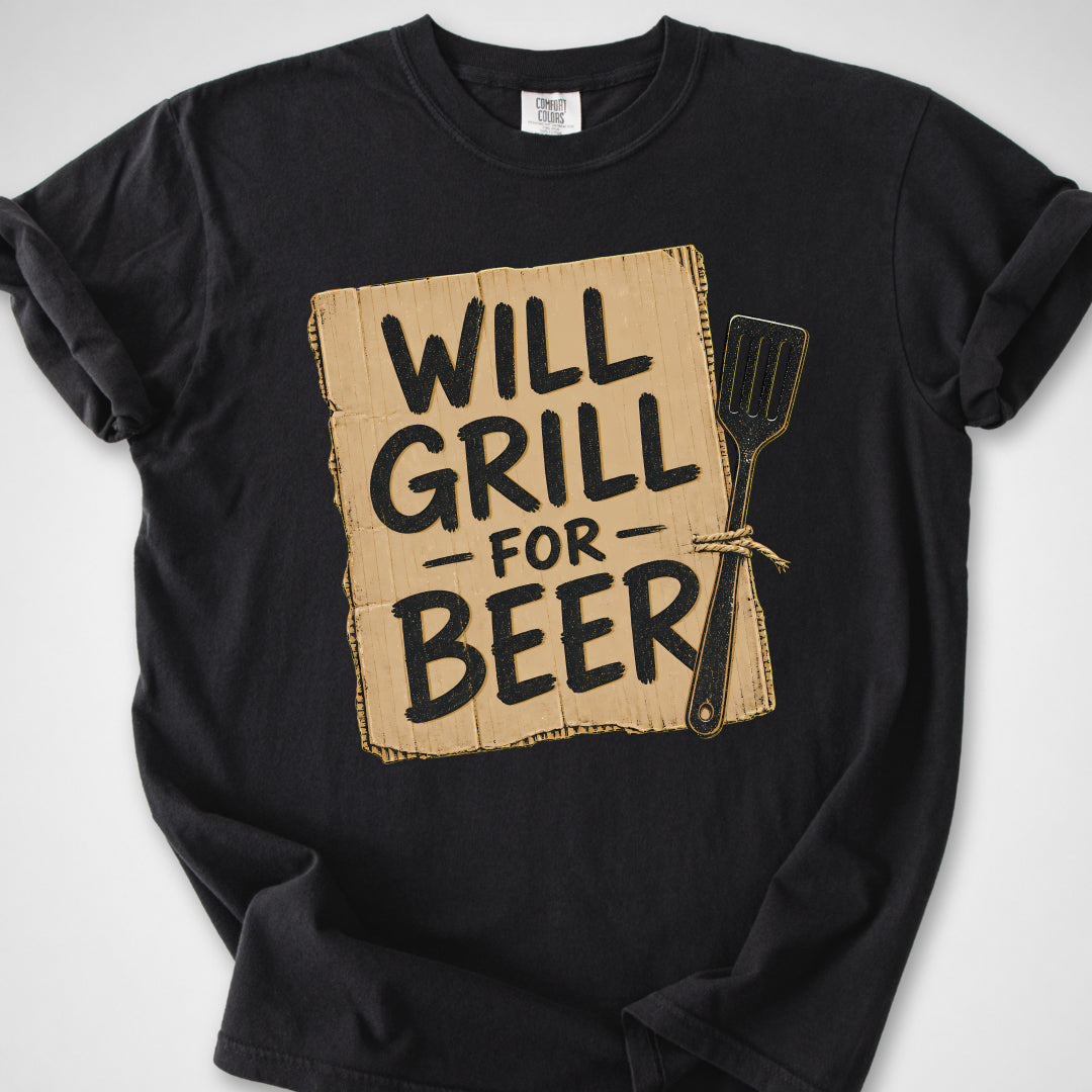 Will Grill For Beer — Premium Tee product image 3