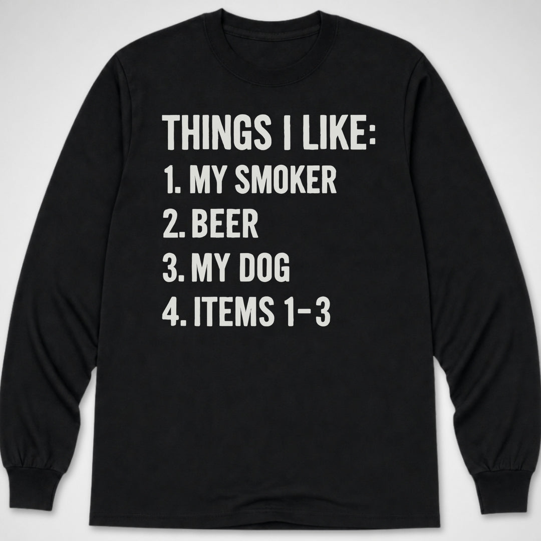 Things I Like — Long Sleeve Tee product image 2